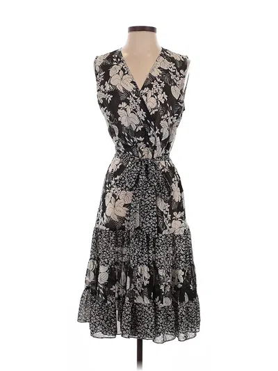 Pre-owned Msk Casual Dress In Black