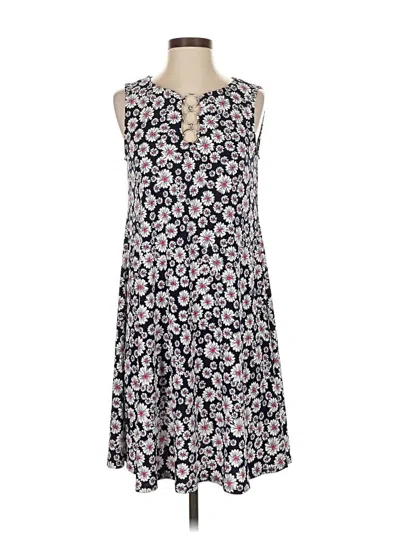 Pre-owned Msk Casual Dress In Black