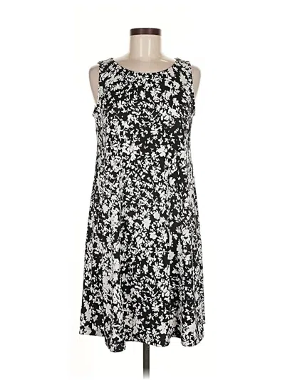 Pre-owned Msk Casual Dress In Black