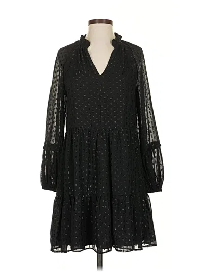 Pre-owned Msk Casual Dress In Black