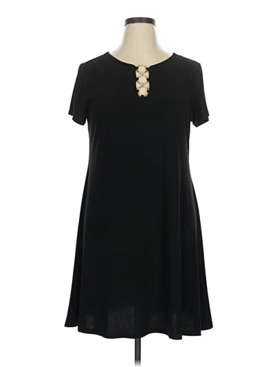 Pre-owned Msk Casual Dress In Black