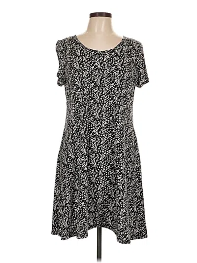 Pre-owned Msk Casual Dress In Black