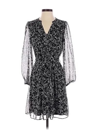 Pre-owned Msk Casual Dress In Black