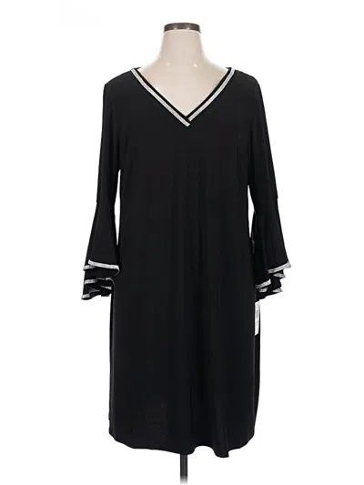 Pre-owned Msk Casual Dress In Black