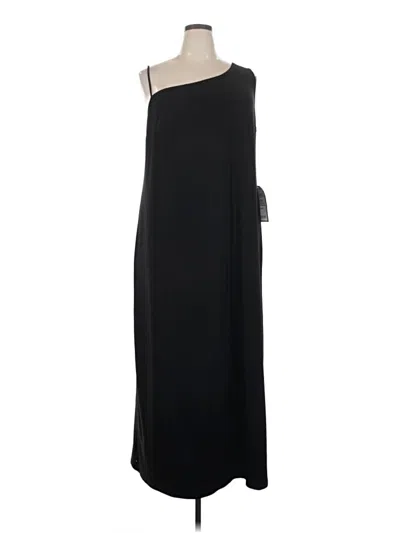 Msk Casual Dress In Black