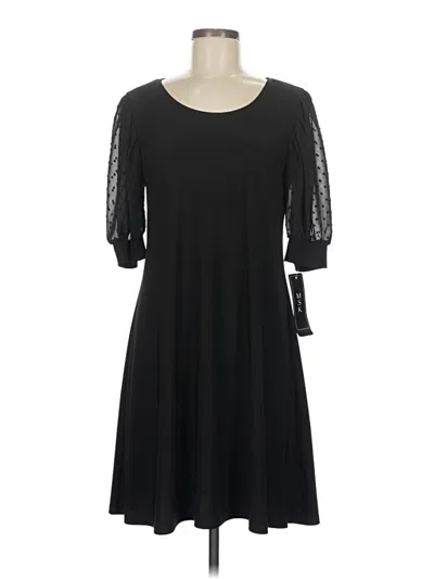 Pre-owned Msk Casual Dress In Black