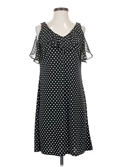 Pre-owned Msk Casual Dress In Black