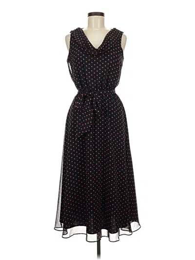 Pre-owned Msk Casual Dress In Black