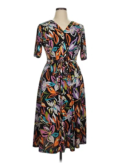 Pre-owned Msk Casual Dress In Black