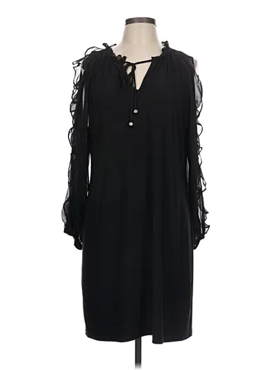 Pre-owned Msk Casual Dress In Black