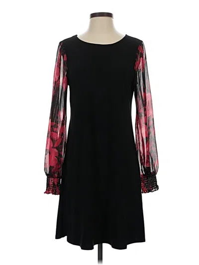 Pre-owned Msk Casual Dress In Black