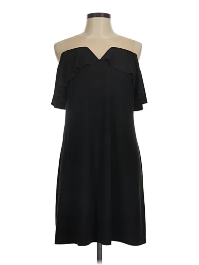 Pre-owned Msk Casual Dress In Black