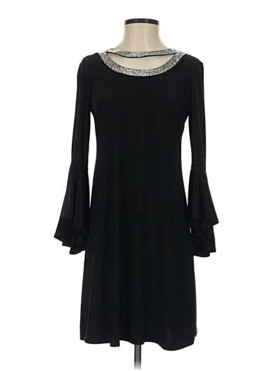Pre-owned Msk Casual Dress In Black