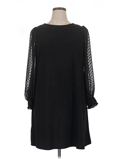 Pre-owned Msk Casual Dress In Black