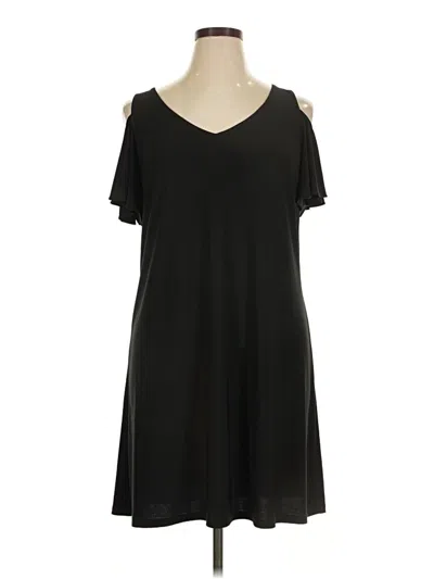 Pre-owned Msk Casual Dress In Black