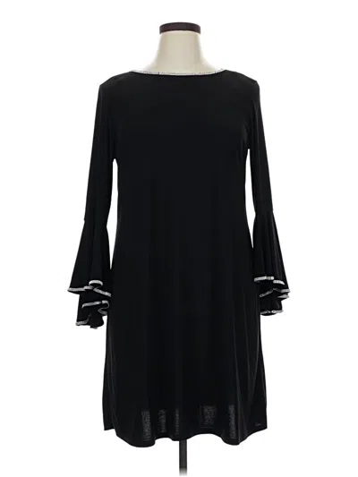 Pre-owned Msk Casual Dress In Black