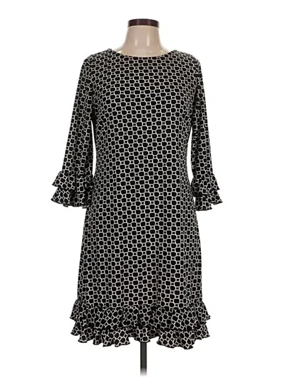 Pre-owned Msk Casual Dress In Black