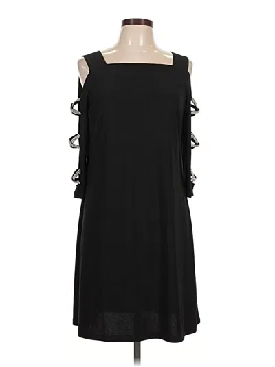 Pre-owned Msk Casual Dress In Black