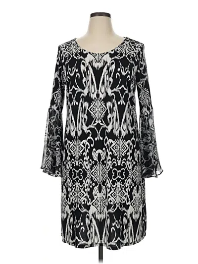 Pre-owned Msk Casual Dress In Black
