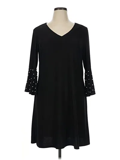Pre-owned Msk Casual Dress In Black