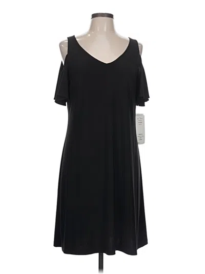 Msk Casual Dress In Black