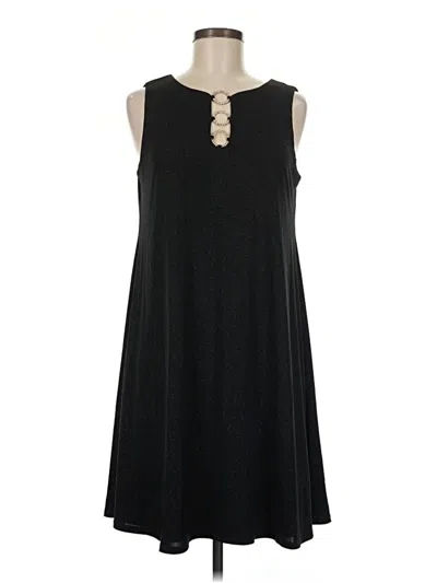 Pre-owned Msk Casual Dress In Black