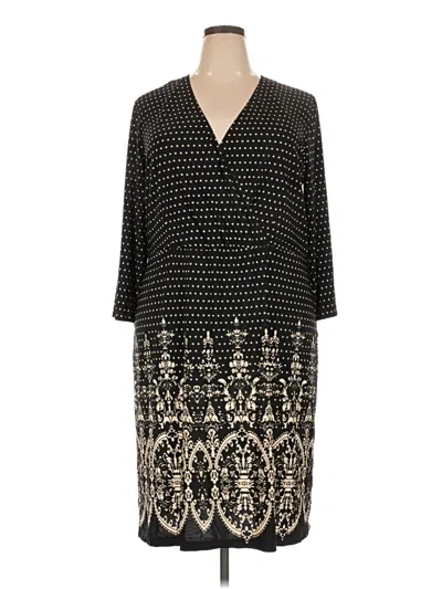 Pre-owned Msk Casual Dress In Black