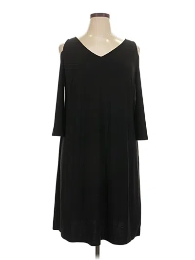 Pre-owned Msk Casual Dress In Black