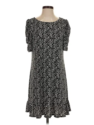 Pre-owned Msk Casual Dress In Black