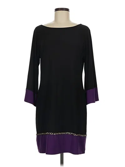 Pre-owned Msk Casual Dress In Black