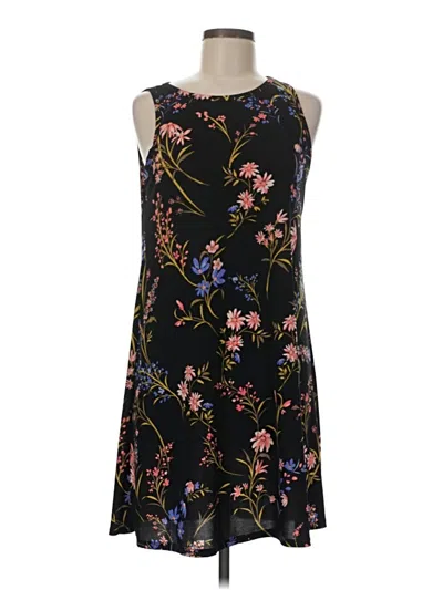 Pre-owned Msk Casual Dress In Black