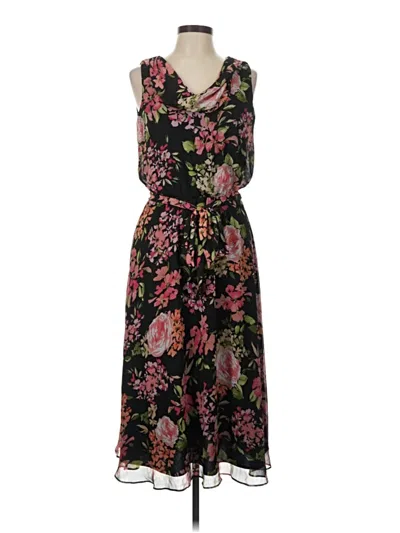 Pre-owned Msk Casual Dress In Black
