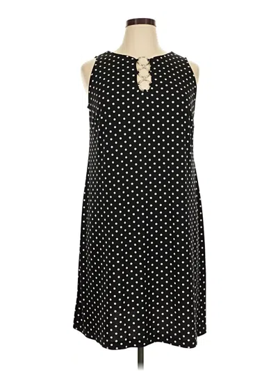 Pre-owned Msk Casual Dress In Black