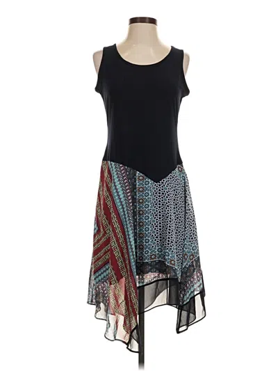 Pre-owned Msk Casual Dress In Black