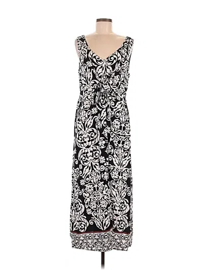 Pre-owned Msk Casual Dress In Black