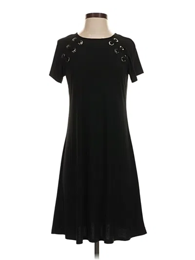 Pre-owned Msk Casual Dress In Black