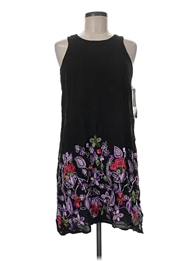 Pre-owned Msk Casual Dress In Black