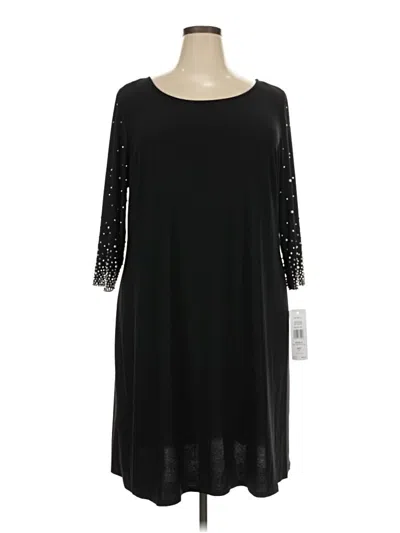 Pre-owned Msk Casual Dress In Black