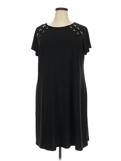Pre-owned Msk Casual Dress In Black