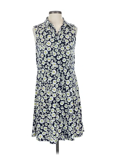 Pre-owned Msk Casual Dress In Blue