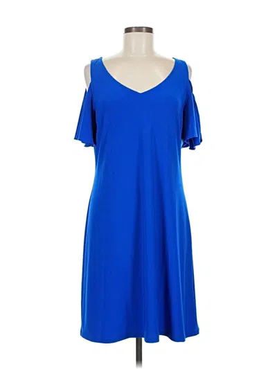 Pre-owned Msk Casual Dress In Blue