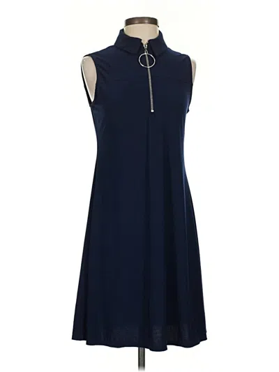 Pre-owned Msk Casual Dress In Blue