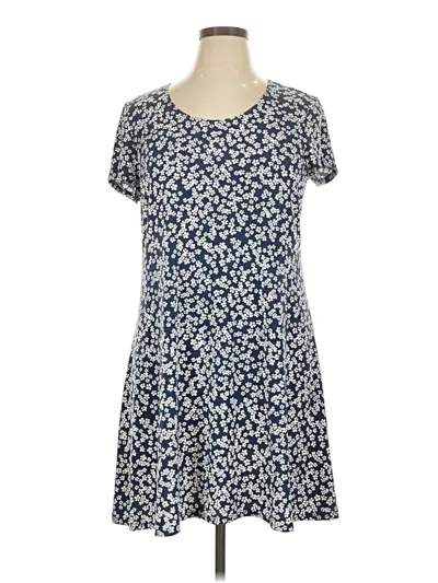 Pre-owned Msk Casual Dress In Blue