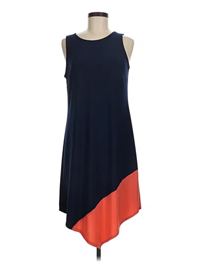 Pre-owned Msk Casual Dress In Blue
