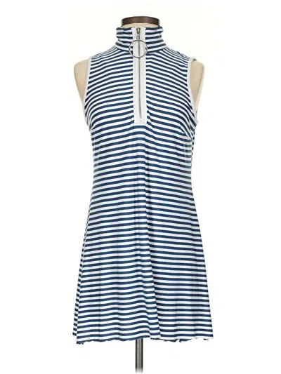 Pre-owned Msk Casual Dress In Blue
