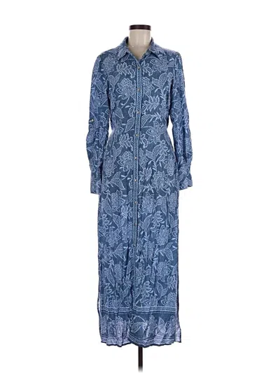 Pre-owned Msk Casual Dress In Blue