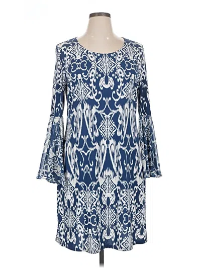 Pre-owned Msk Casual Dress In Blue