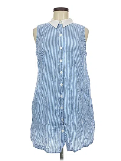 Pre-owned Msk Casual Dress In Blue