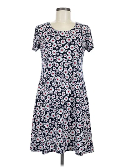 Pre-owned Msk Casual Dress In Blue