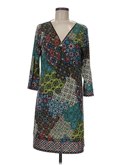 Pre-owned Msk Casual Dress In Blue